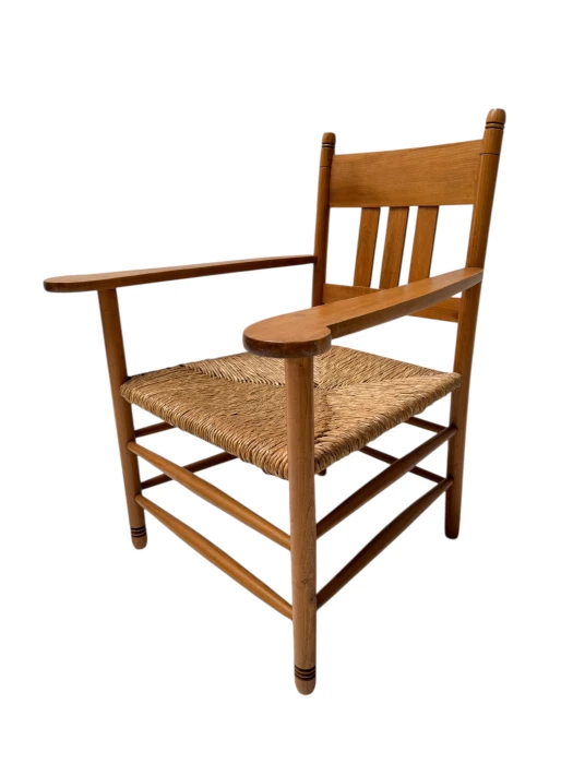 Two Art Nouveau Brabant Club Chairs or Easy Chairs by Willem Penaat, 1900s